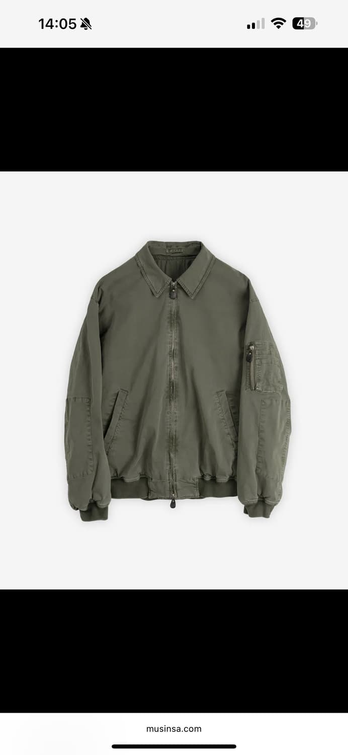 브라운야드 26ss 워시드 탱커 자켓 6사이즈 상품이미지1