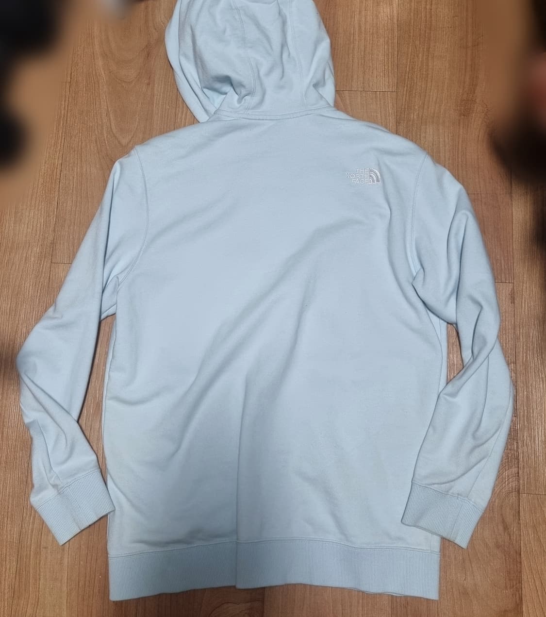 빈티지 노스페이스 스카이블루 후드집업 105 XL 상품이미지2