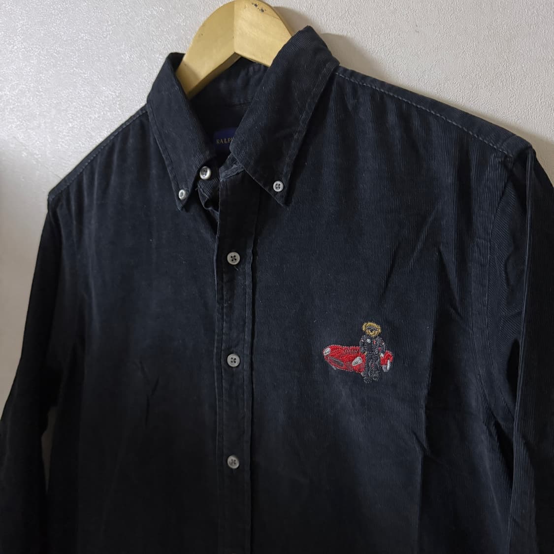 폴로 랄프로렌 베어 레이싱 코듀로이 셔츠 M (100정도) 상품이미지8