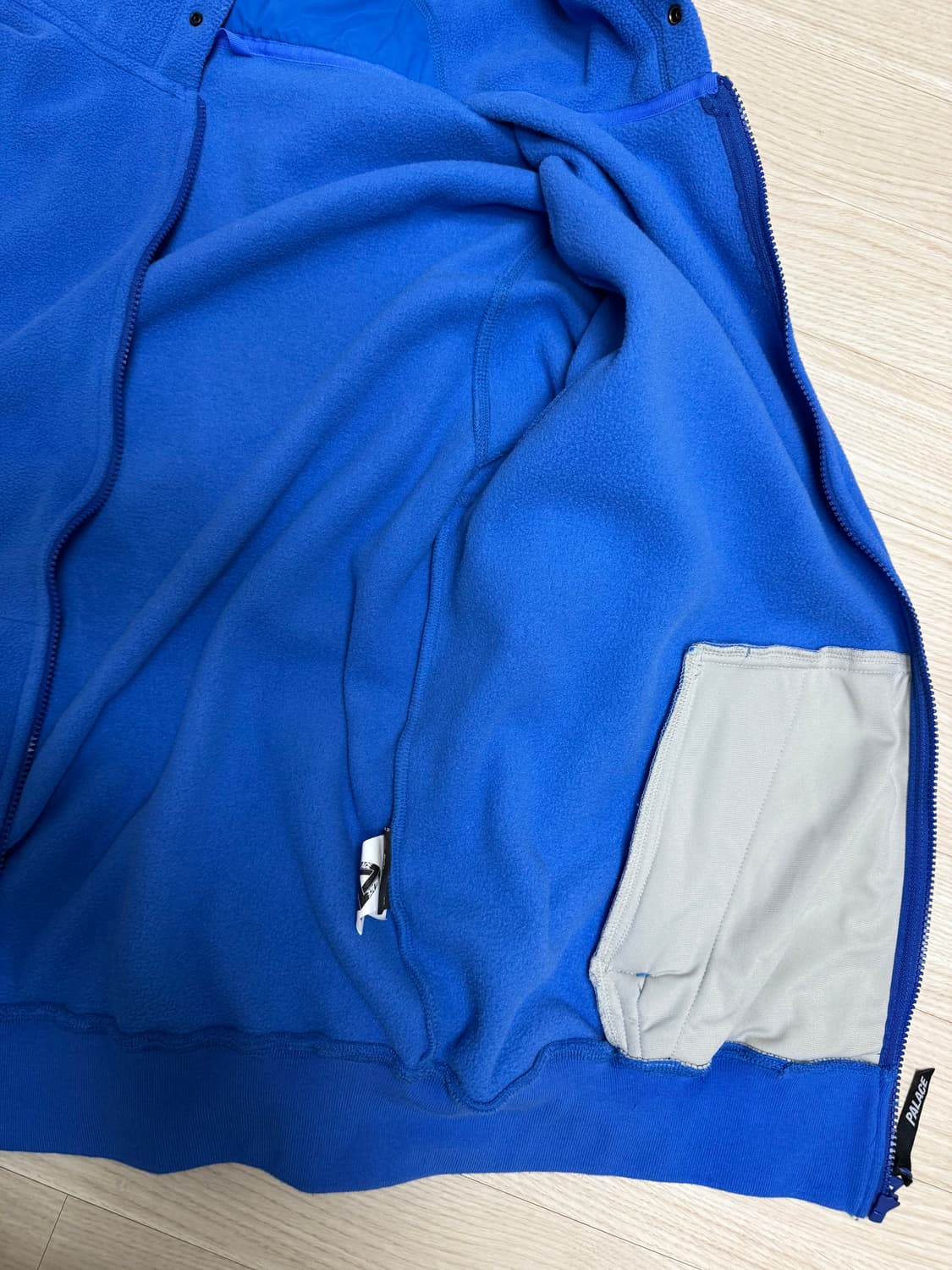 Palace 폴라텍 후드집업 블루 XXL 상품이미지8