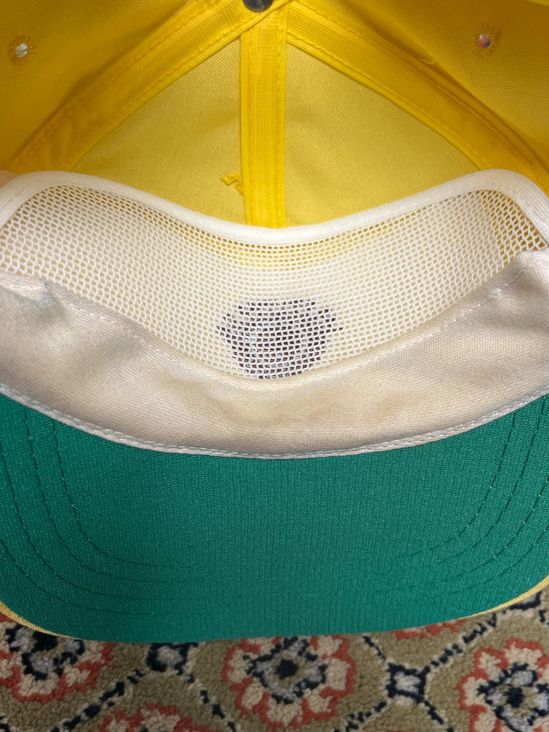 [FREE] Derby Cap USA 빈티지 옐로우 트러커캡 상품이미지8