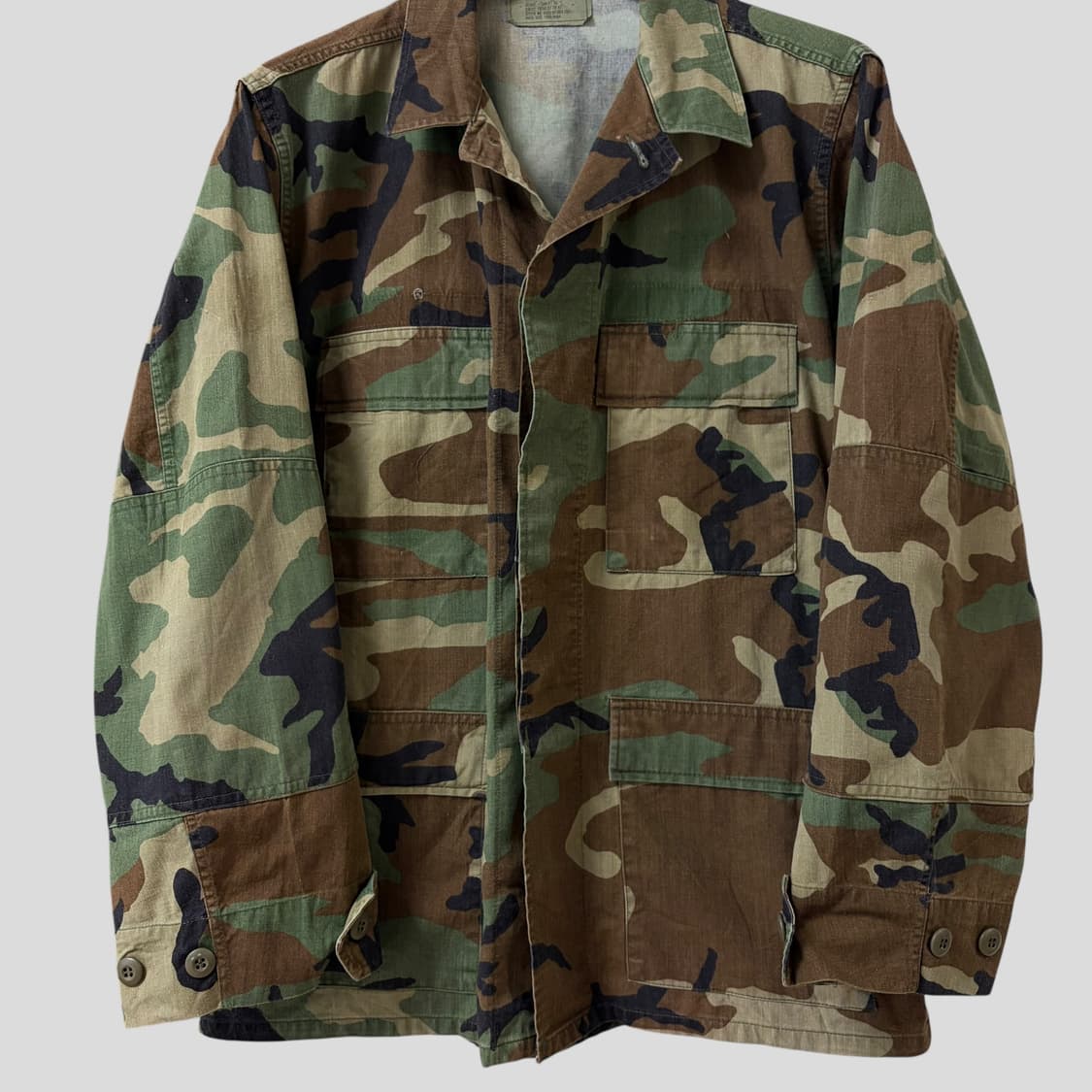 (M)US ARMY 우드랜드 BDU 자켓 상품이미지4