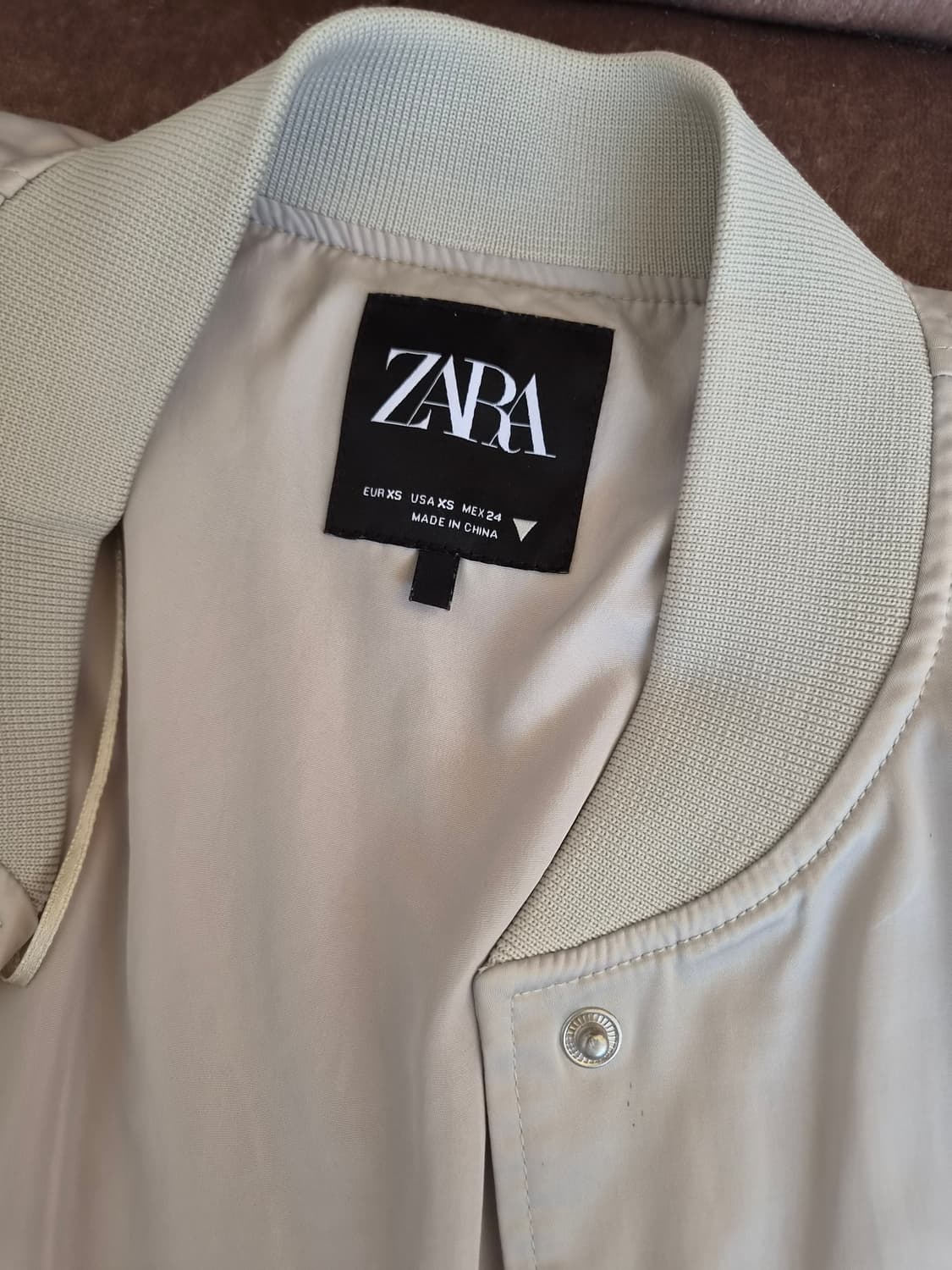 자라 Zara 여성 크롭새틴 봄버자켓 XS사이즈 상품이미지6