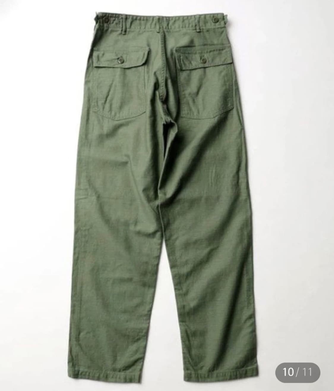 오어슬로우 퍼티그팬츠 2사이즈 올리브 상품이미지6