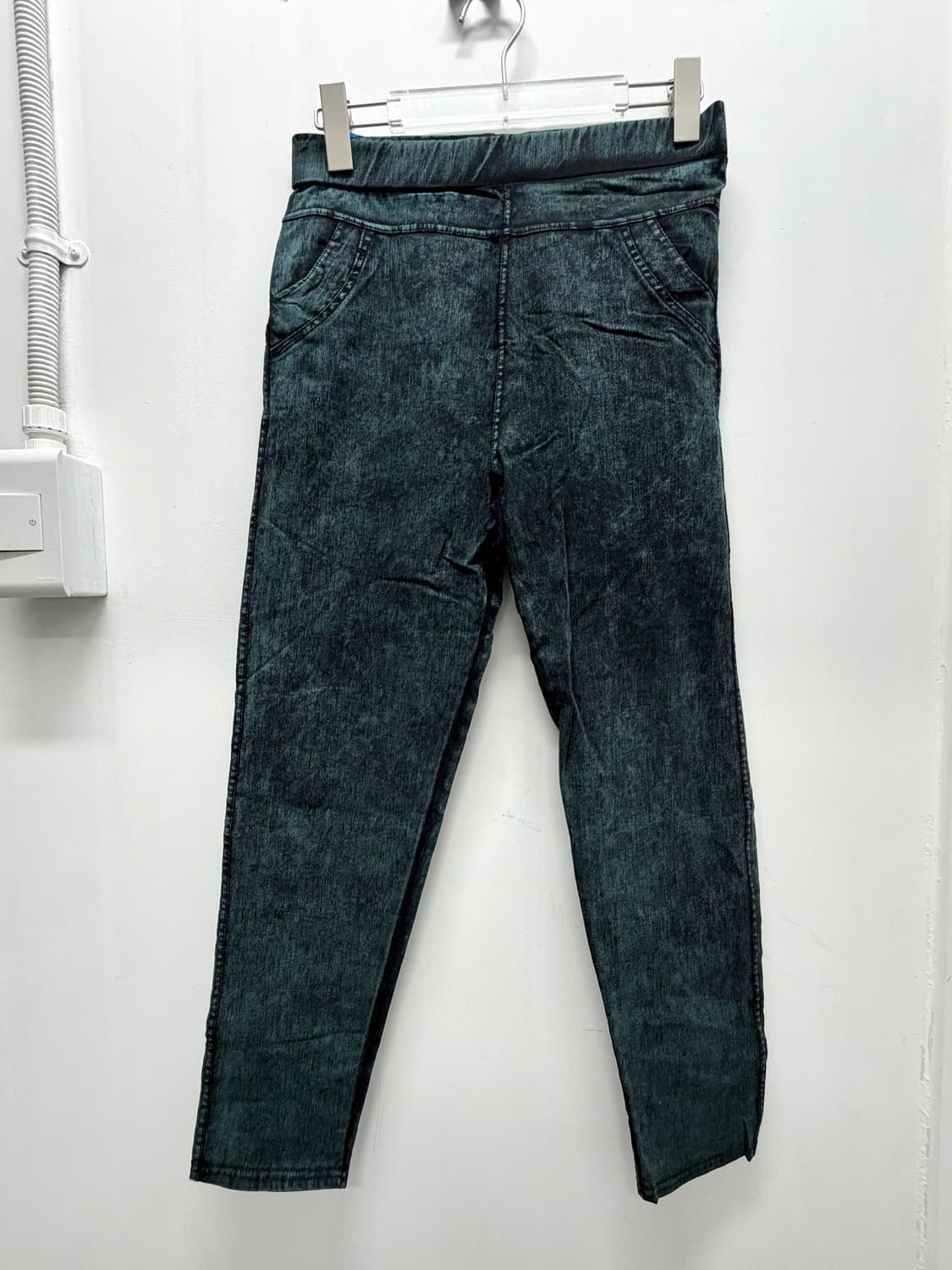 Teal Washed Leggings 상품이미지3