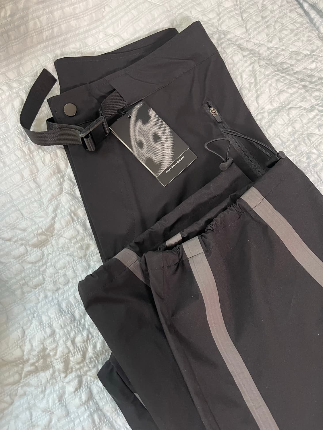 산산기어 윈드블록 팬츠 22SS WINDBLOCK PANTS BLACK 상품이미지3