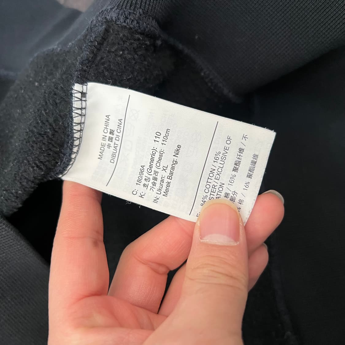 나이키 x 스투시 NRG 월드투어 플리스 크루넥 맨투맨 상품이미지7