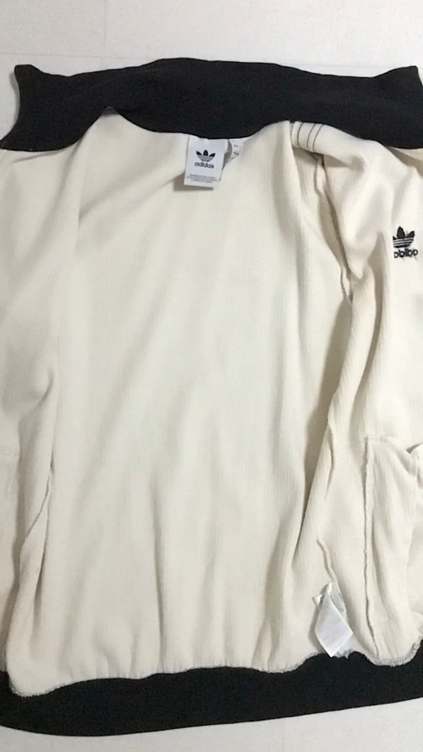 아디다스 와플 BB 트랙탑 - 원더 화이트 L 상품이미지4