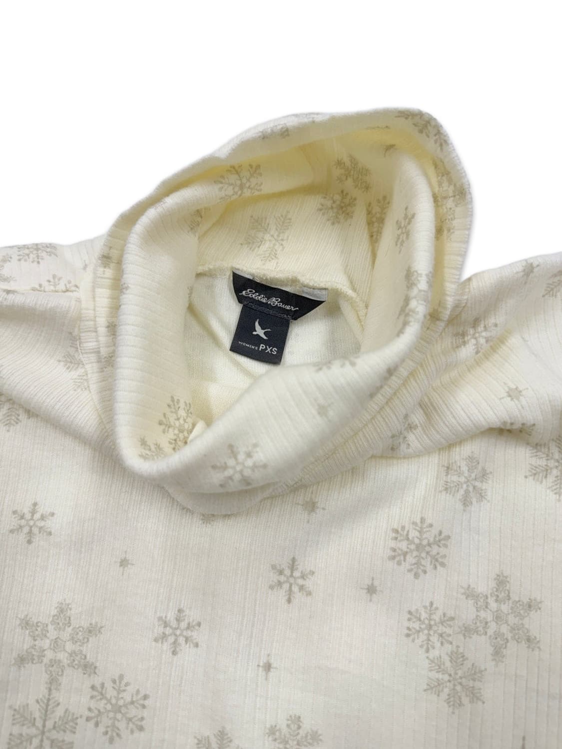 빈티지 Eddie Bauer 아이보리 긴팔티 상품이미지3