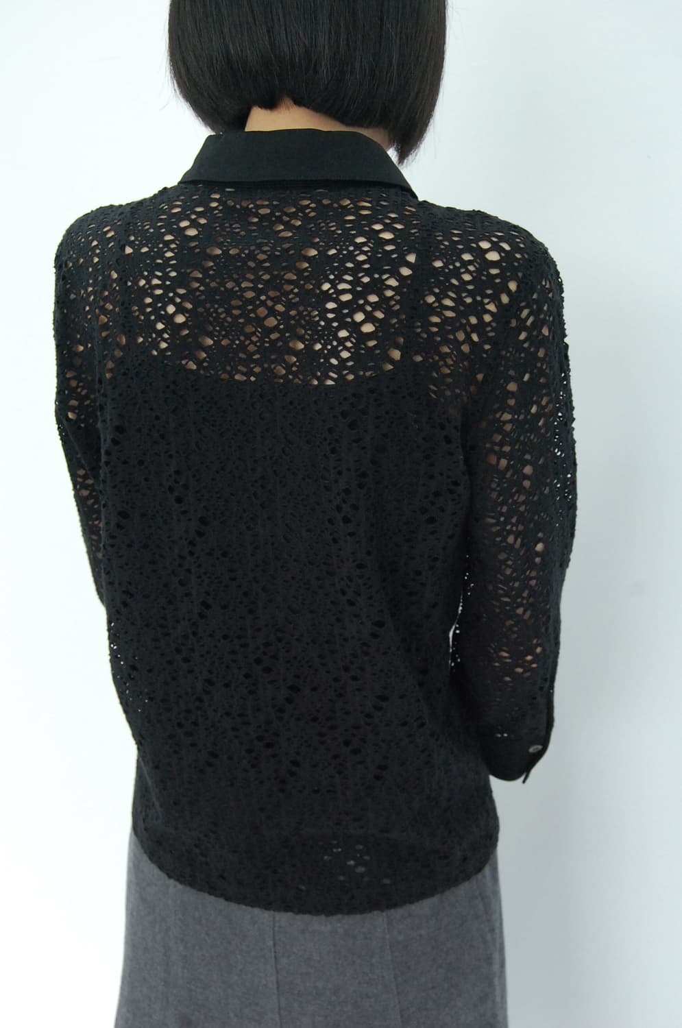 Premiere cotton damage blouse 상품이미지5