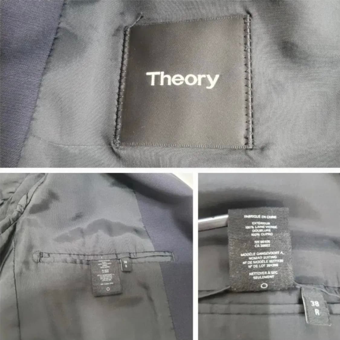 띠어리 버진 울 38R/31 상품이미지5