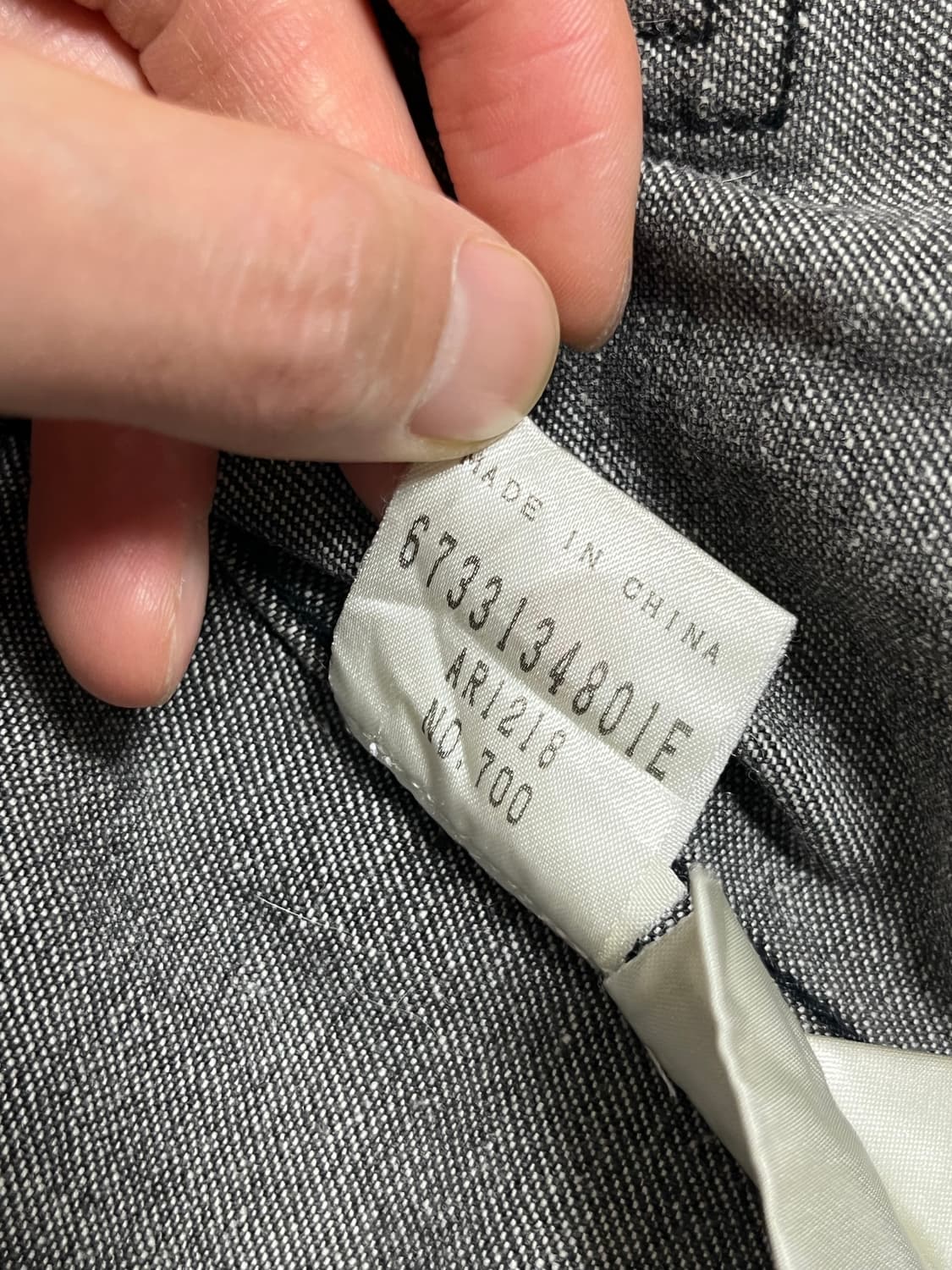 마크제이콥스 블랙 데님 자켓 4사이즈 상품이미지5