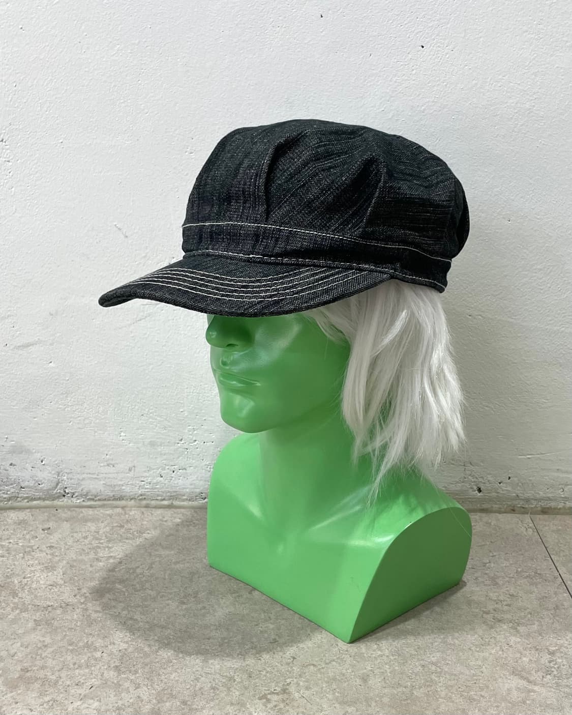 Denim Newsboy Cap 상품이미지1