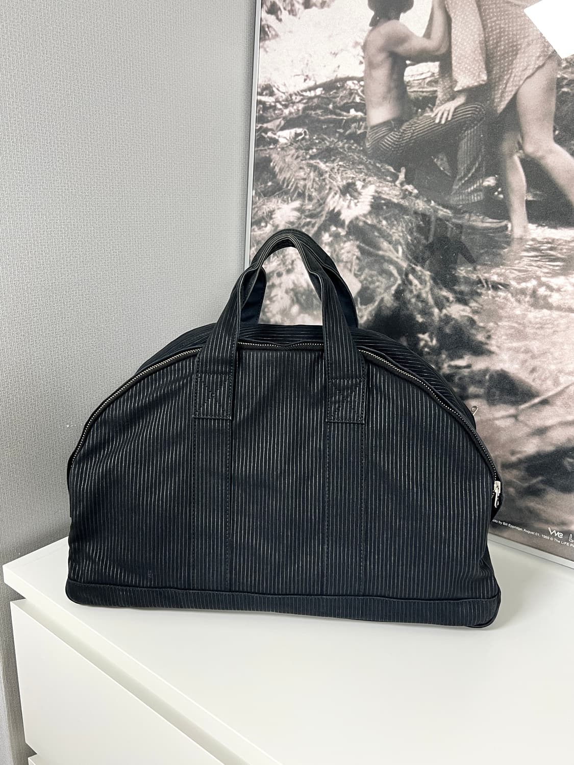 PORTER-TOTE BAG XL (Washed Stripe Black) 상품이미지2