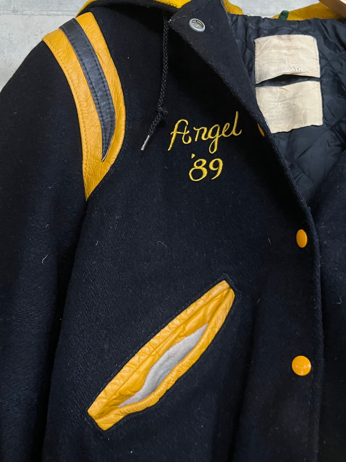 70s Delong Hoodie Varsity Jacket 상품이미지8