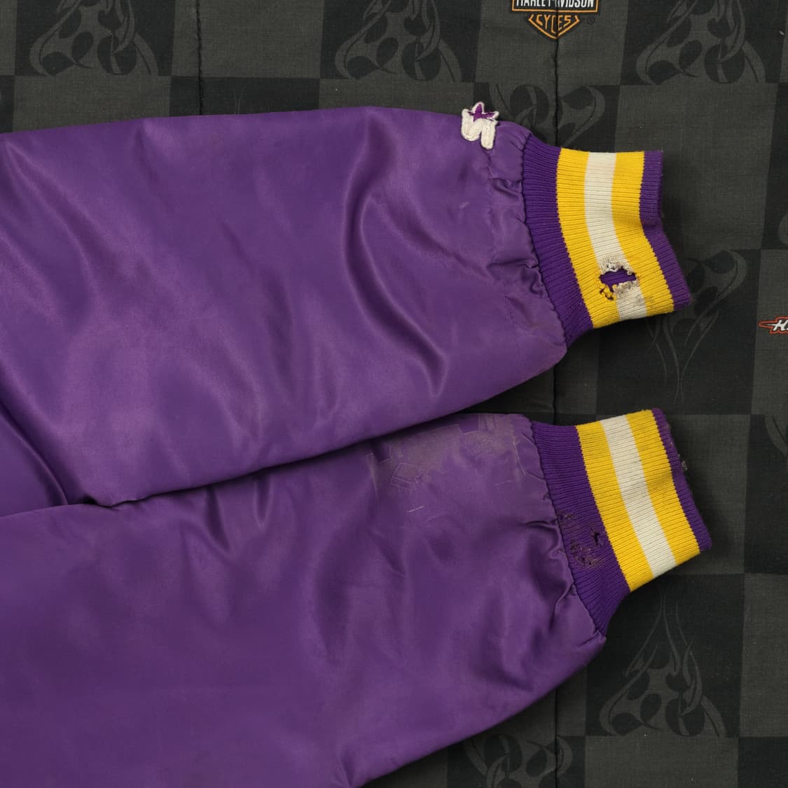 스타터 LSU TIGERS 베이스볼 바시티 자켓 상품이미지5