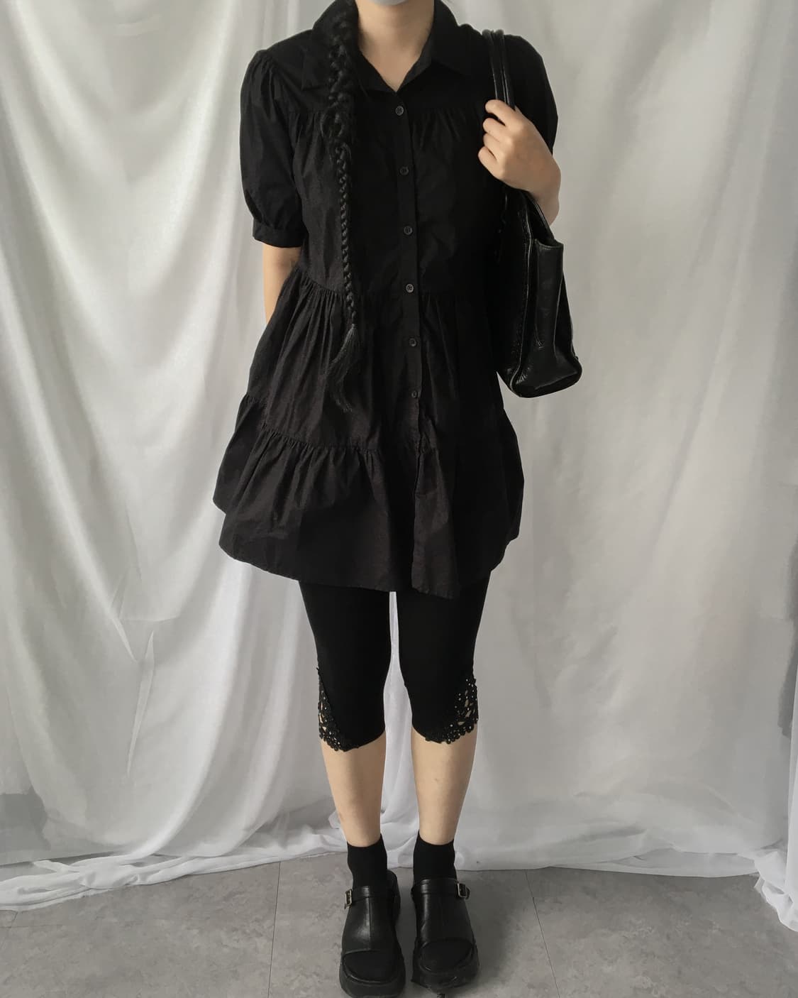 Layer blouse onepiece 상품이미지1