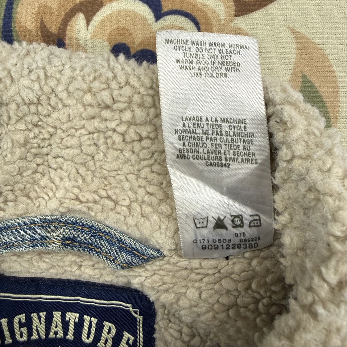 (L)00s 리바이스 Levis 시그니쳐 데님 쉐르파 자켓 상품이미지3