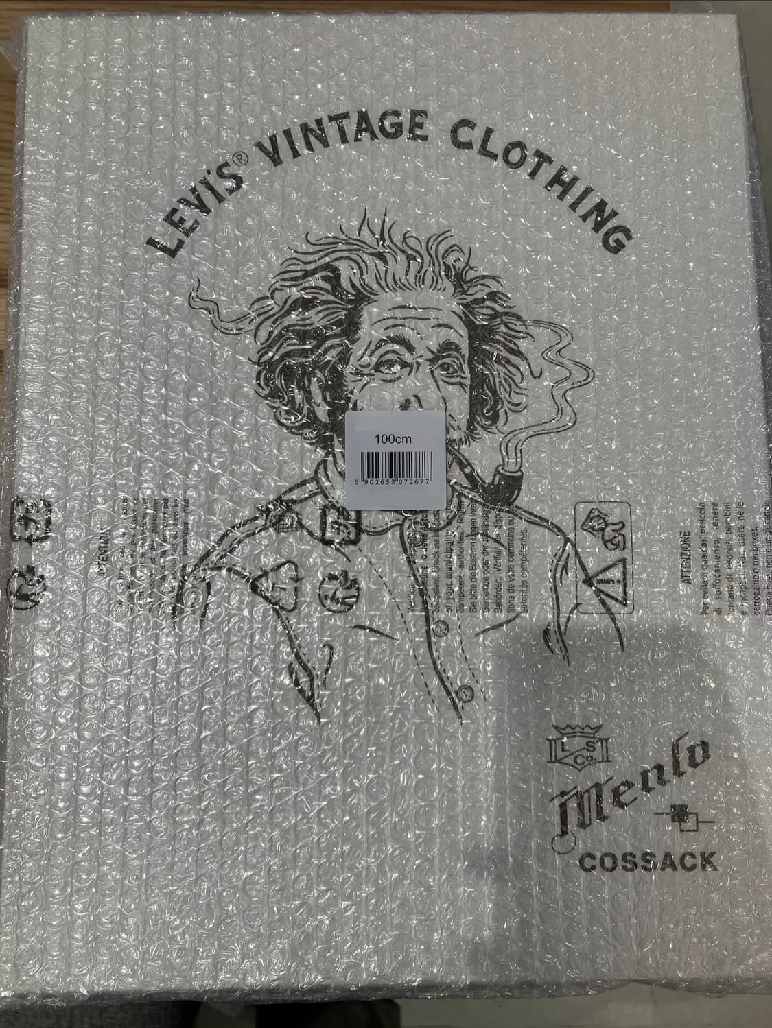 [L] LVC 아인슈타인 코삭 레더 다켓 상품이미지1