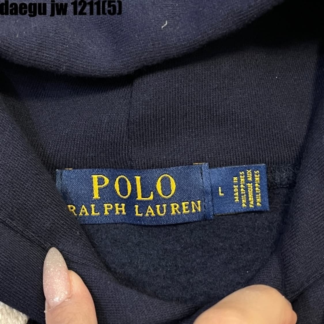 폴로 랄프로렌 RL 후드티 L  상품이미지4