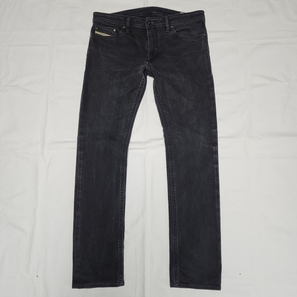 디젤 x 아디다스 흑청 락시크 데님팬츠 상품이미지2