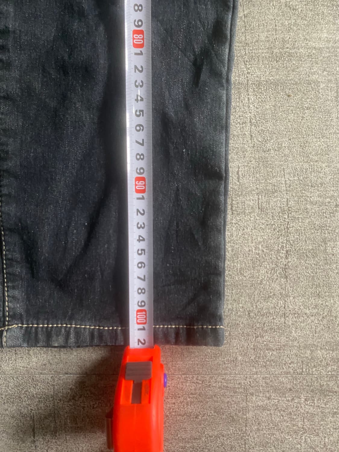 일본빈티지 Allblacks 올드스쿨아메카지스트릿 데님팬츠 상품이미지4