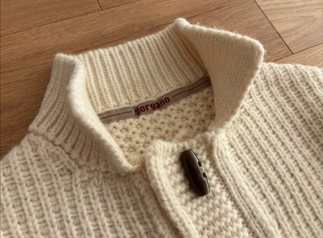 모르가노  알파카 가디건 상품이미지3