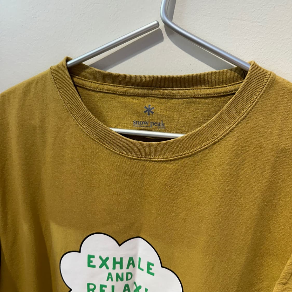 SNOW PEAK EXHALE&RELAX TEE 상품이미지3