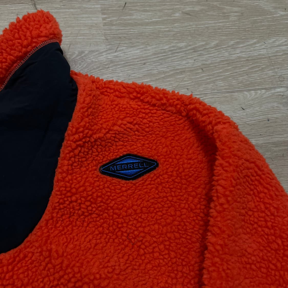 머렐 하이넥 뽀글이 후리스 보아 플리스 아노락 자켓 [오렌지] L/100 상품이미지4