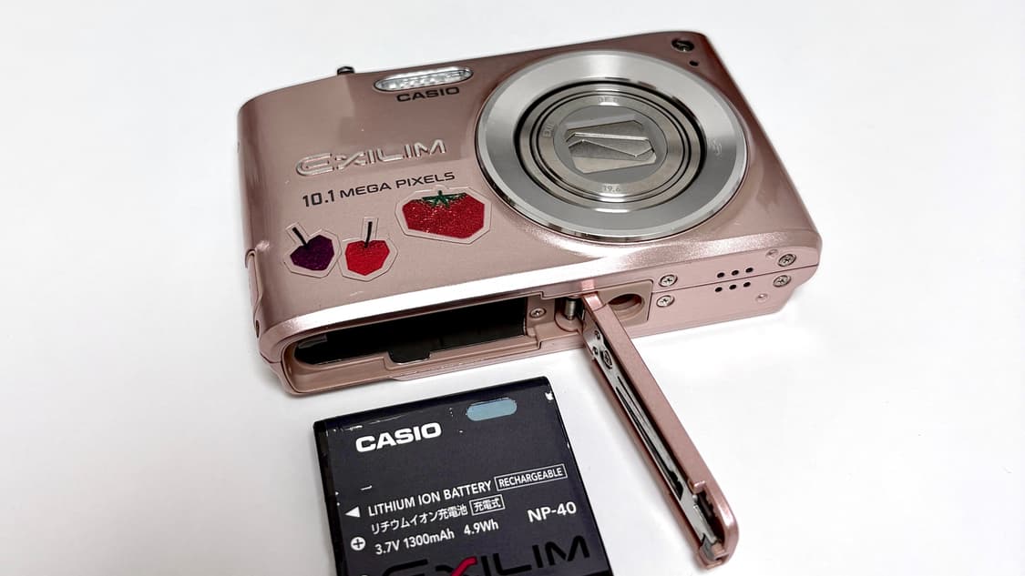 카시오 엑슬림 EX-Z300/CASIO 빈티 지 디카의 상품이미지4