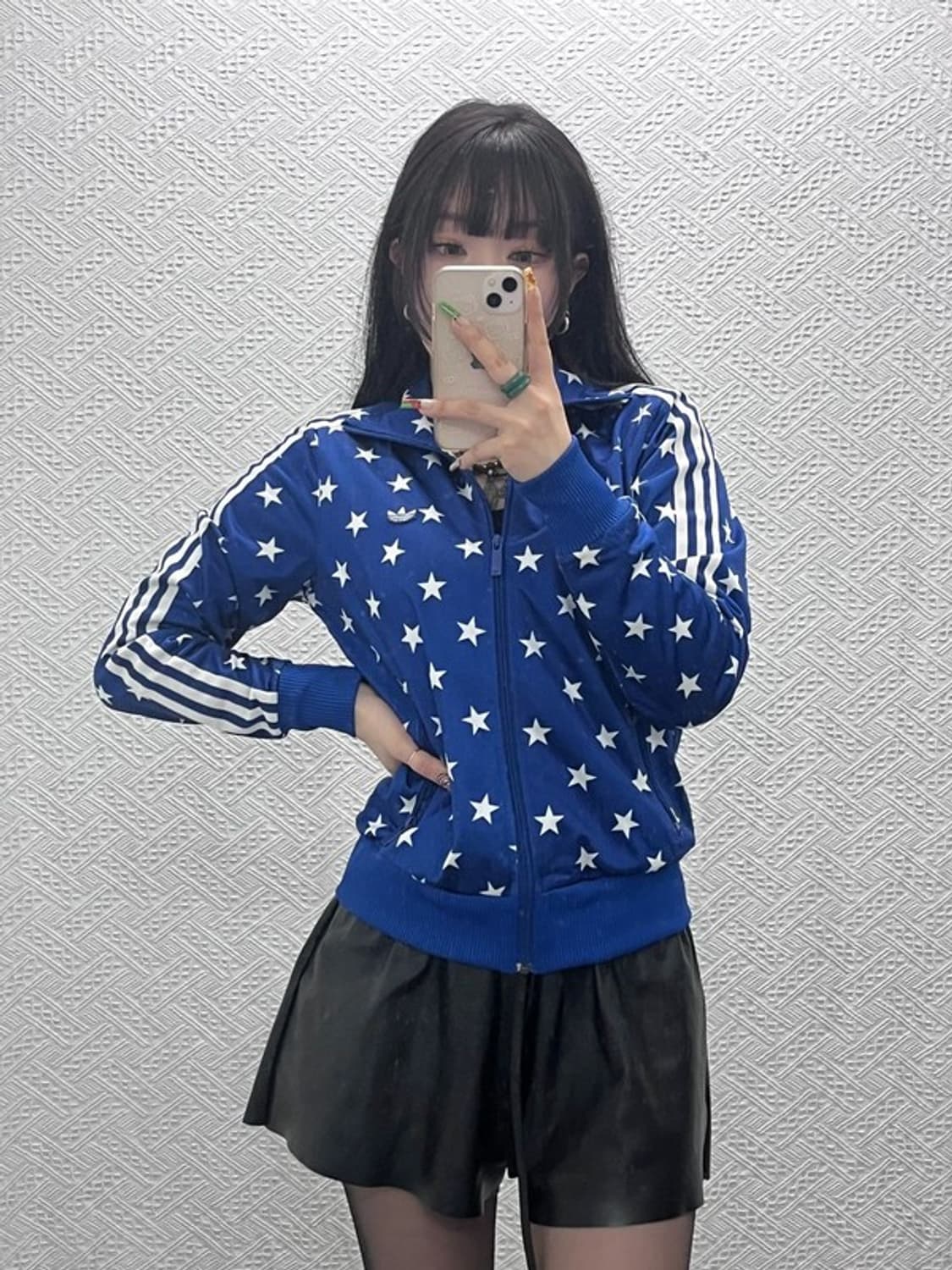 아디다스 제레미스캇 별 패턴 져지 집업 100 C09475 상품이미지2