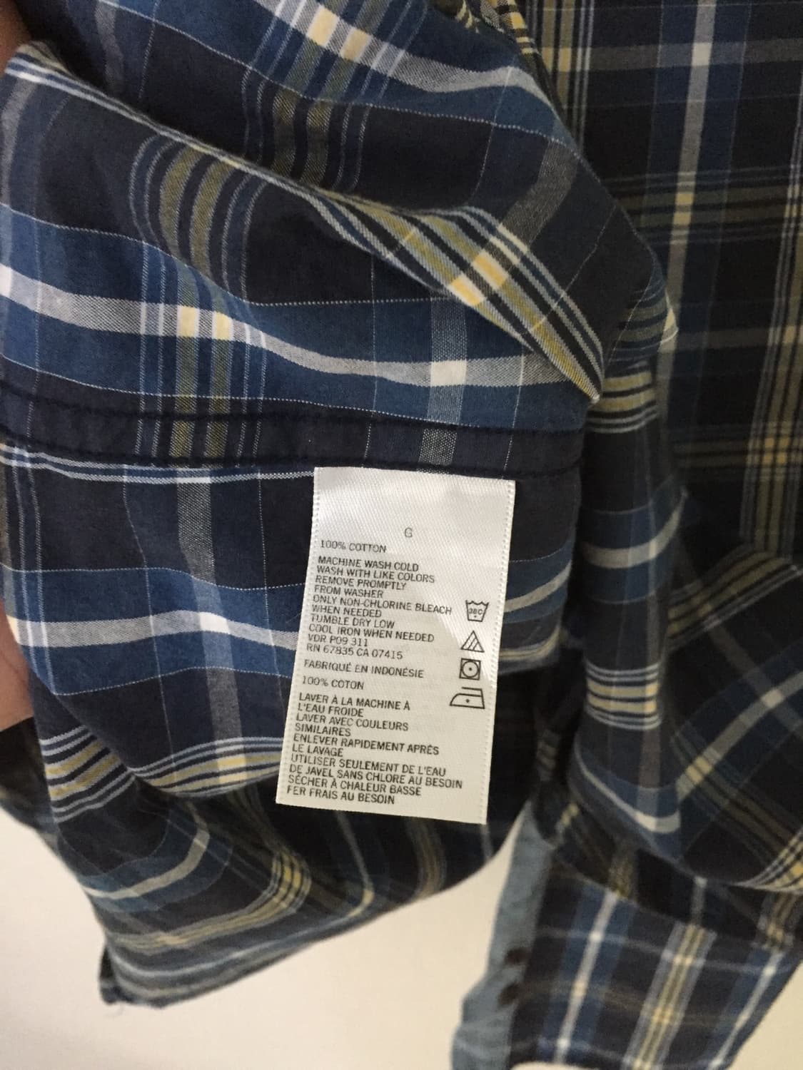 Nautica 체크 셔츠 상품이미지7