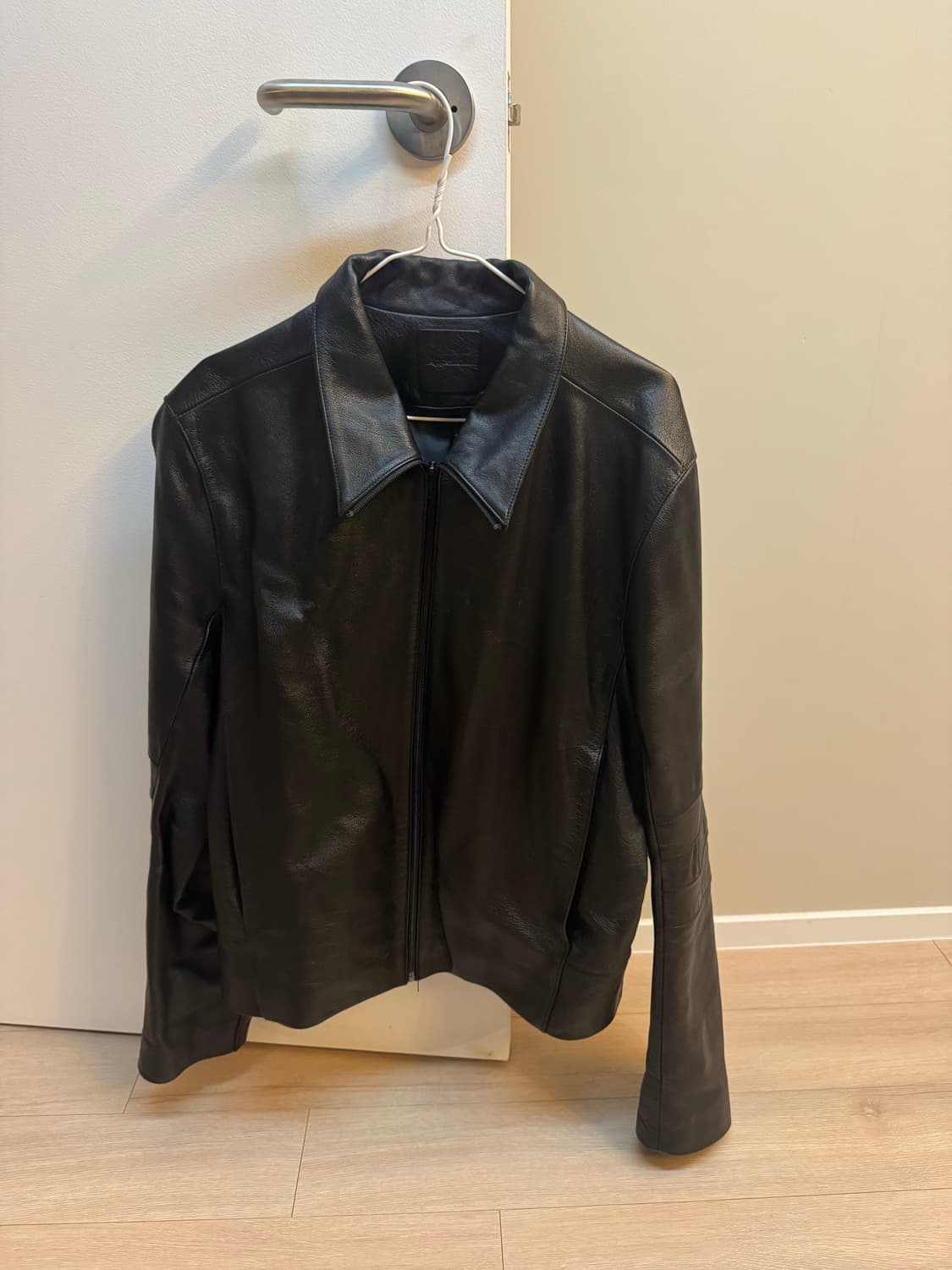 머듈 [014] appendix leather jacket /black 상품이미지1