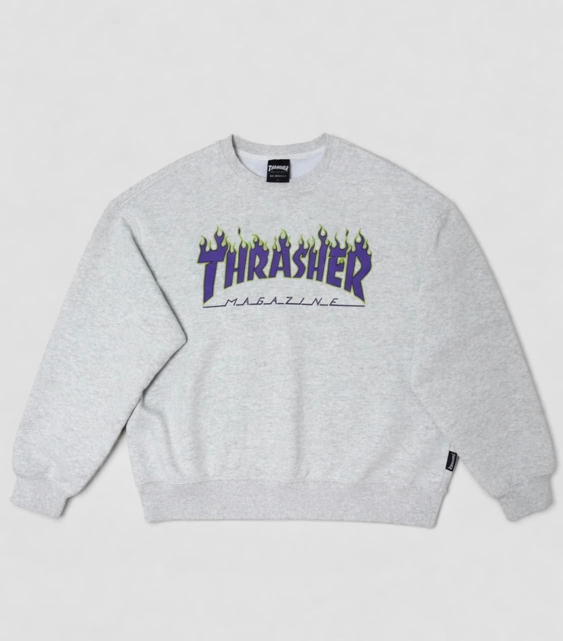 트레셔 플레임 로고 맨투맨 상품이미지1