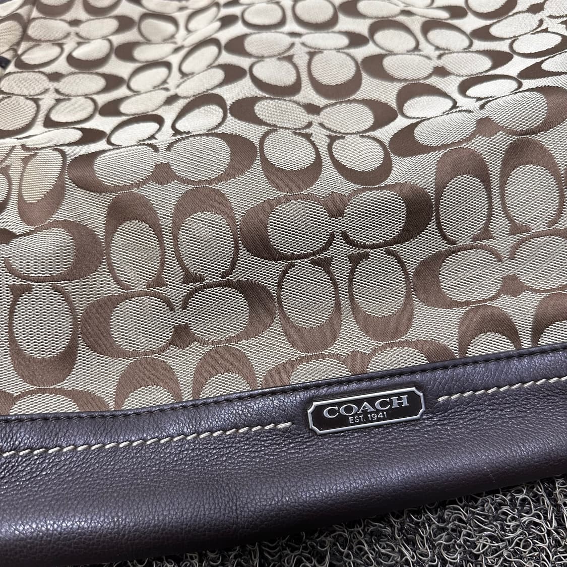 COACH 코치 여성 시그니처 캔버스 토트백 숄더백 상품이미지4