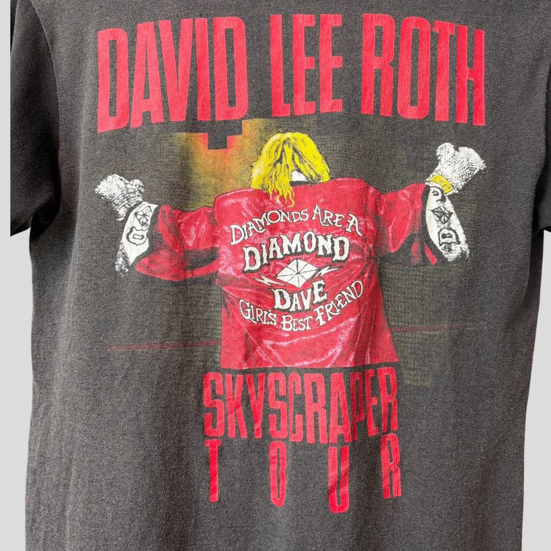 (S)80s David Lee Roth 데이비드 리 로스 반팔티셔츠 상품이미지9