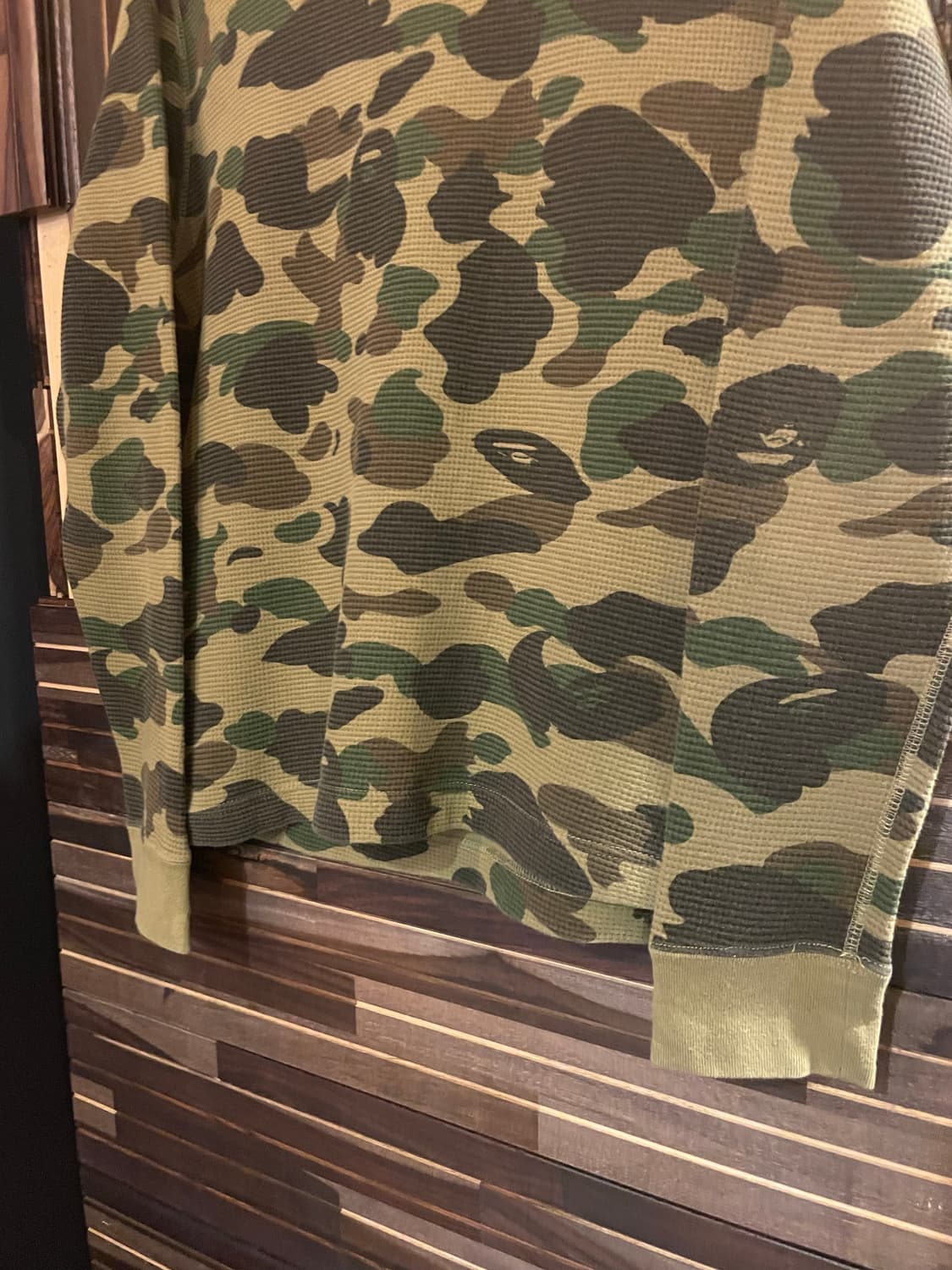 베이프 골지 긴팔티 상품이미지4