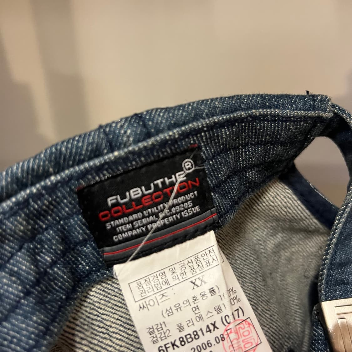 fubu 데님 볼캡 상품이미지5