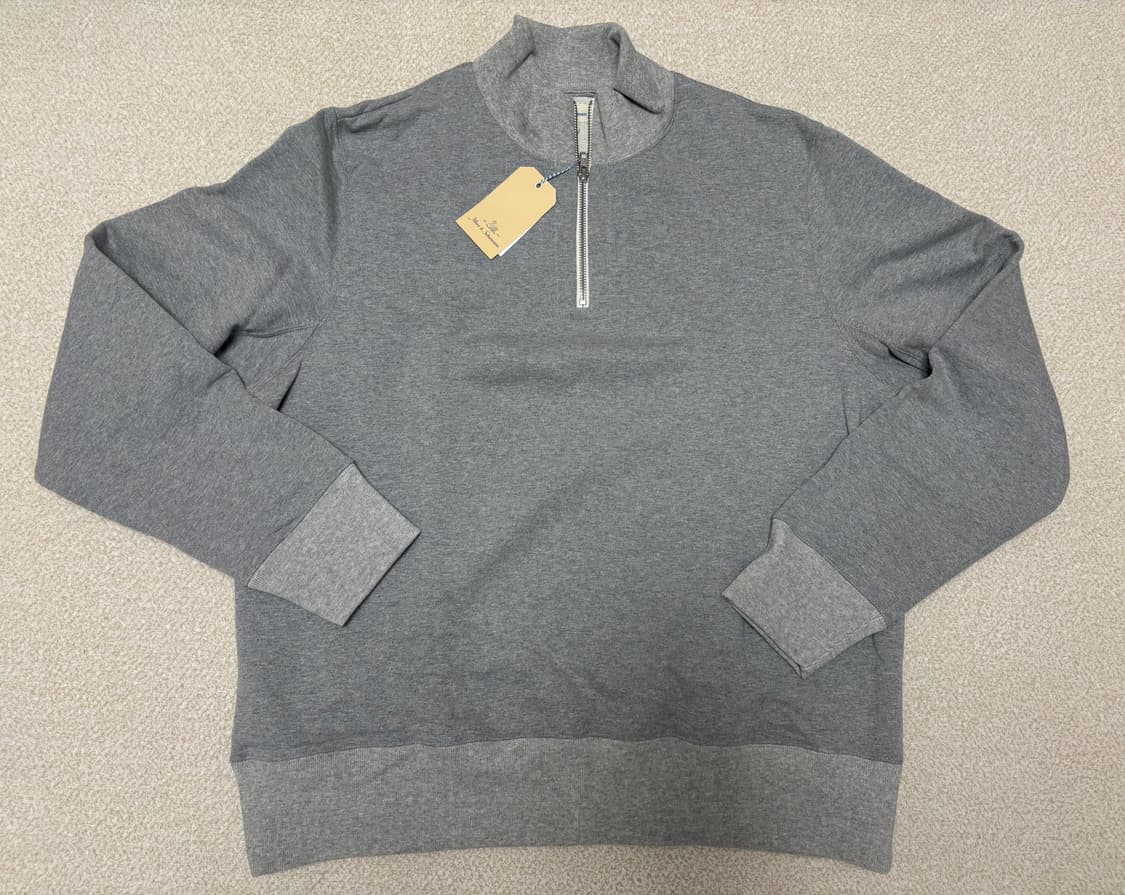 메르츠 비 슈바넨 루프휠 하프 집업 스웨트셔츠 상품이미지3