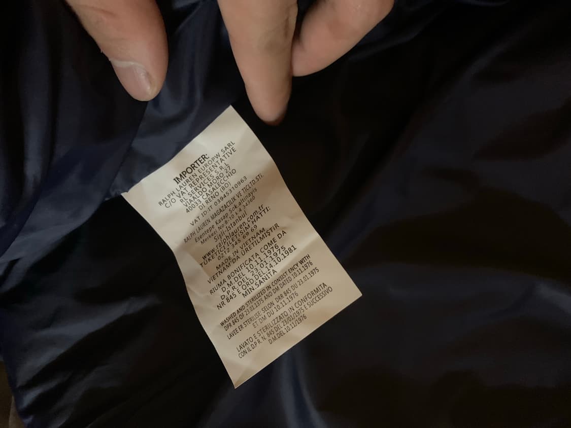 폴로 조끼패딩 상품이미지7