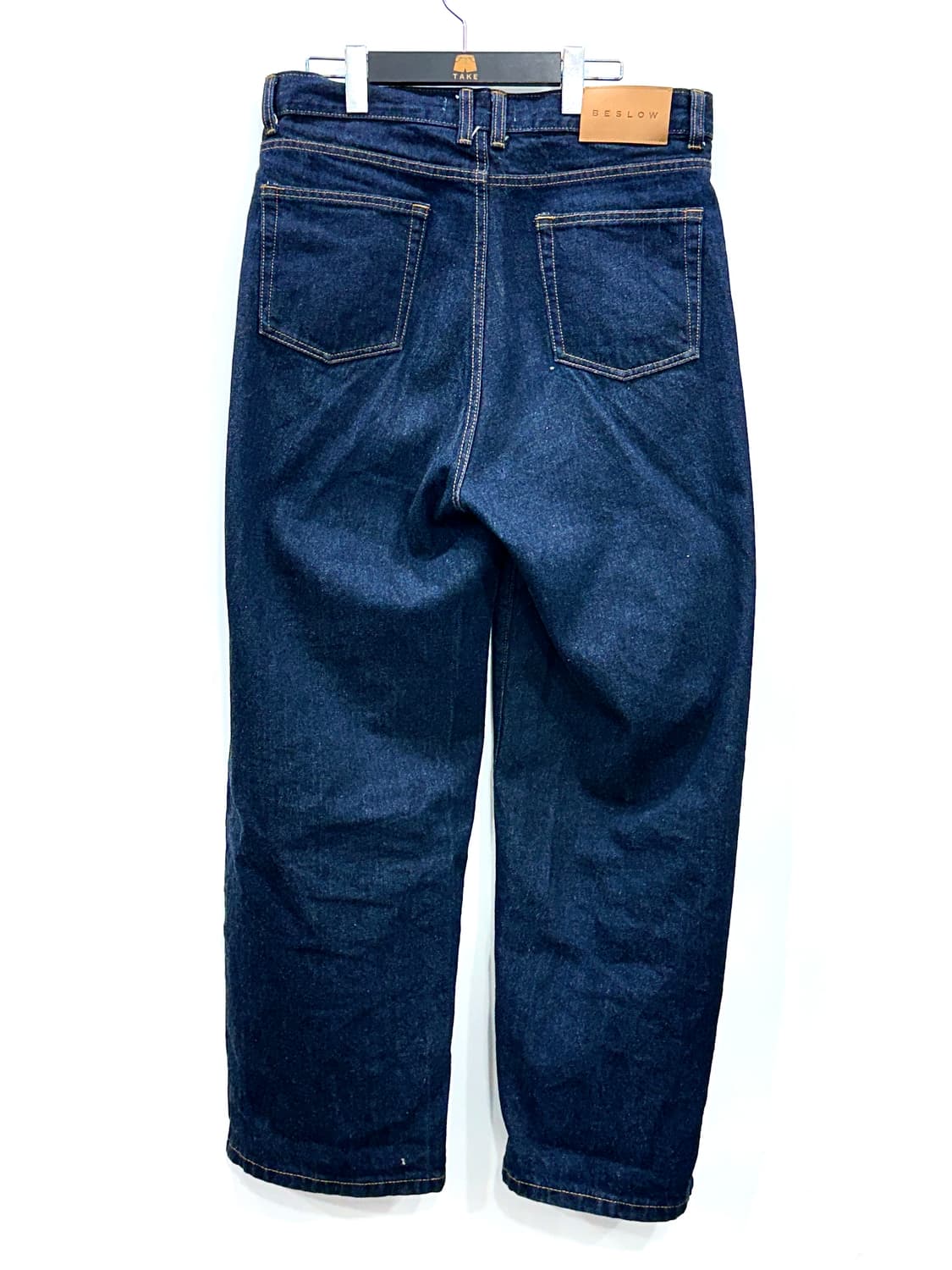 비슬로우 인디고 와이드핏 데님 팬츠 32 상품이미지7
