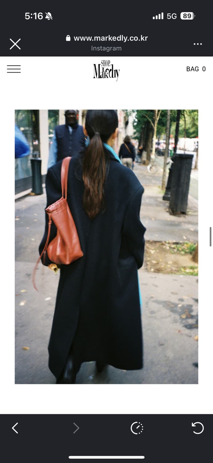 새상품 런던플랏 클래식더블 롱코트 상품이미지6