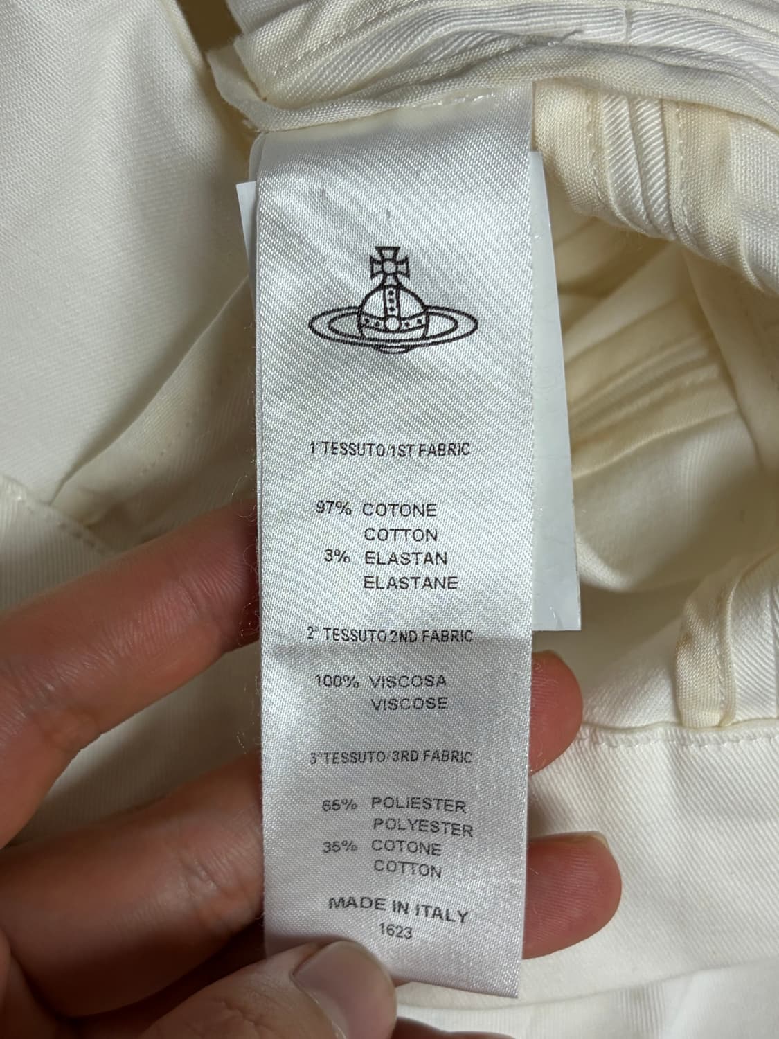 (백화점) 비비안 웨스트우드 앵글로매니아 아이보리 화이트 아방가르드 자켓 상품이미지6