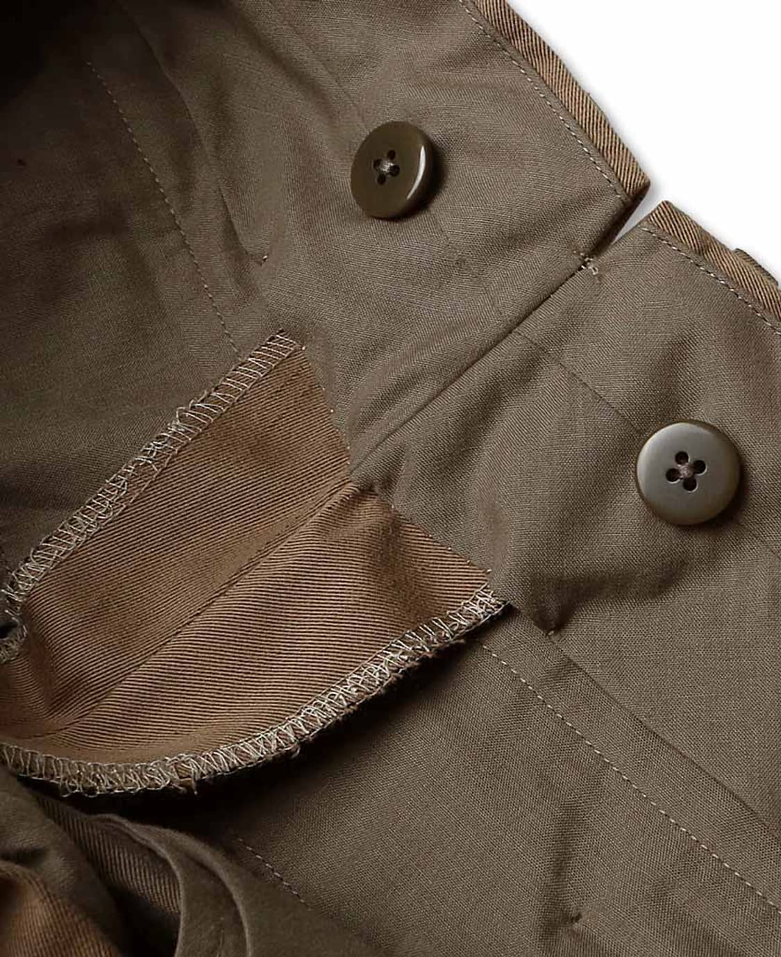 빔즈 에프 [Beams F] 베이지 코튼 수트 재팬 메이드 상품이미지9