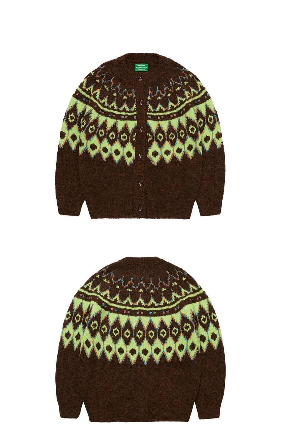 Green butter 니트 가디건 상품이미지2