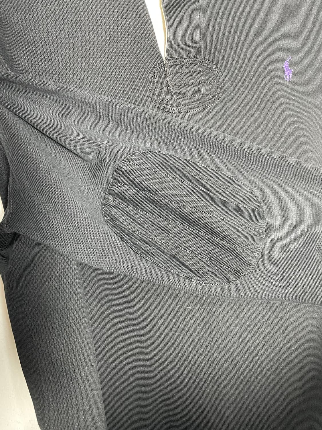 폴로 랄프로렌 럭비 셔츠 블랙 긴팔 상품이미지6