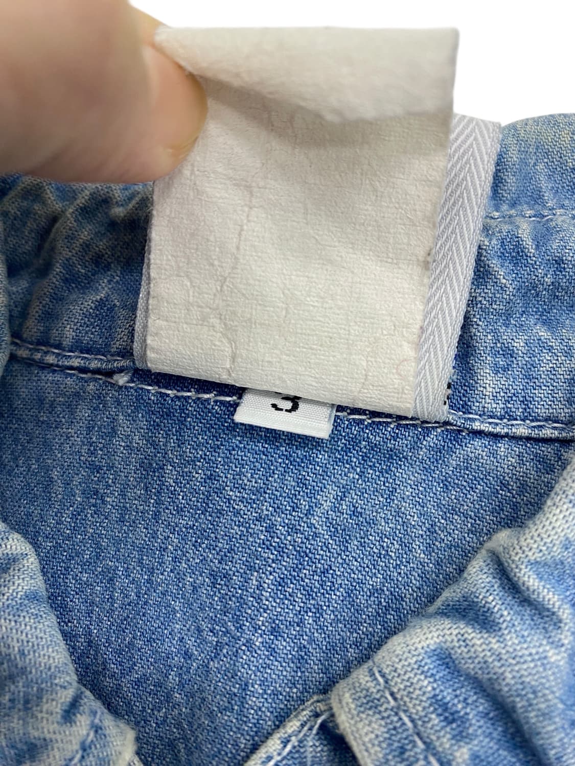 90's 플래닛 할리우드 데님 셔츠 상품이미지9