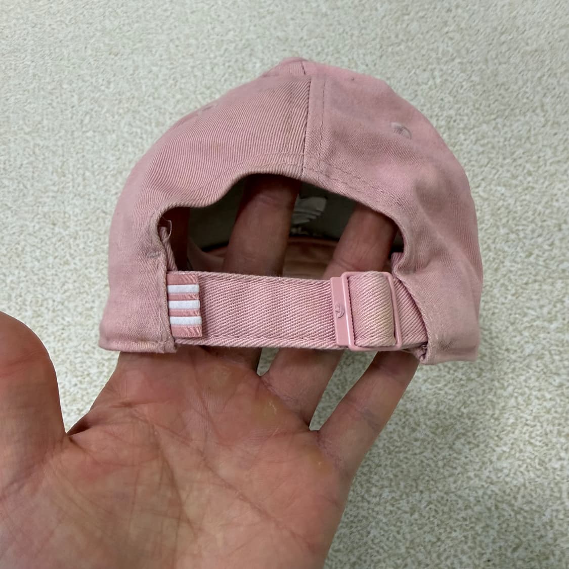 F 아디다스 핑크 볼캡 0123T2 상품이미지3