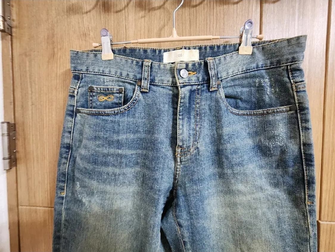 (31)PLAC 플랙 워싱 슬림 스트레이트 데님 팬츠 상품이미지2