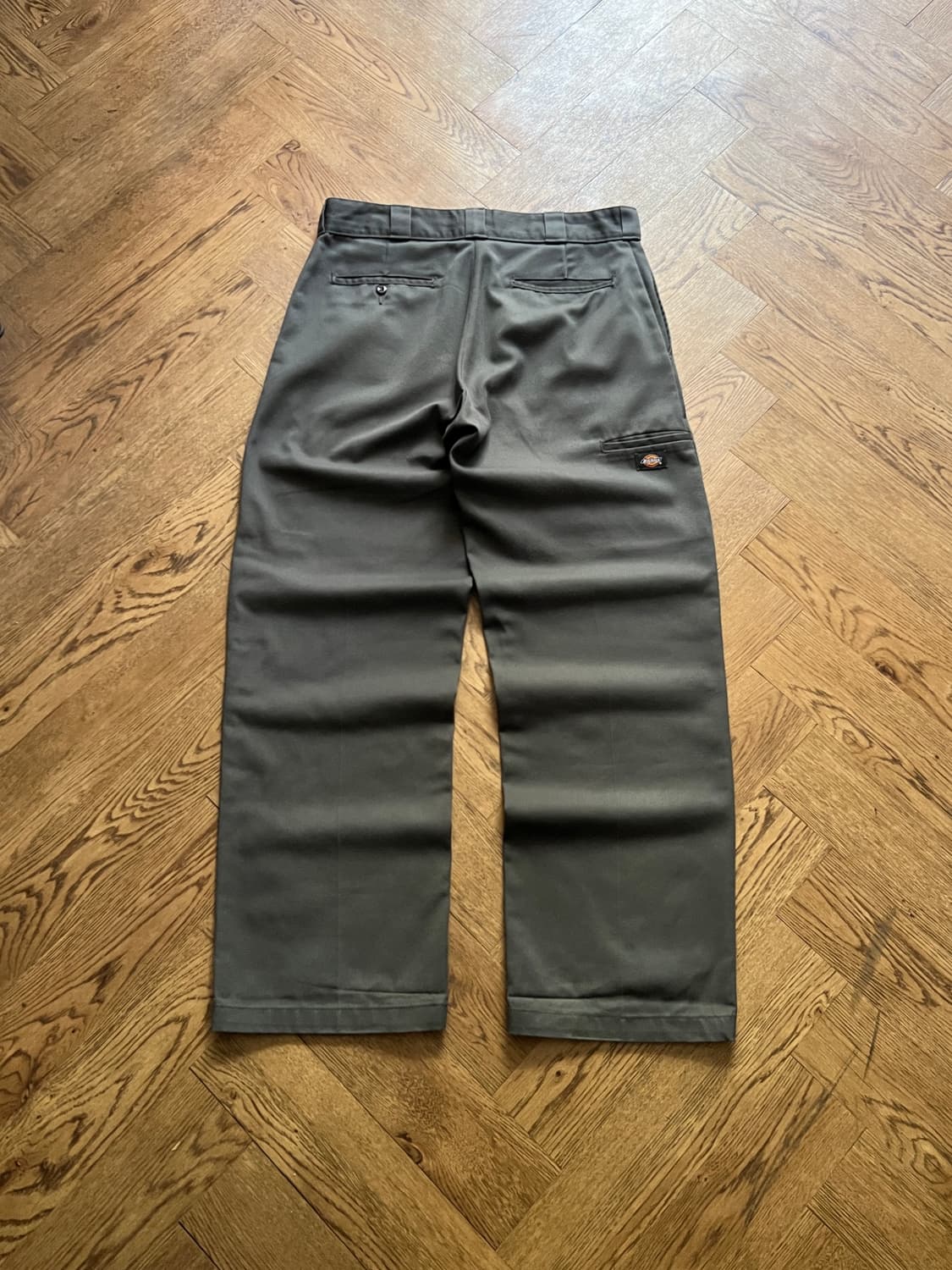 [34]디키즈 USA 차콜그레이 더블니 워크 팬츠 상품이미지2